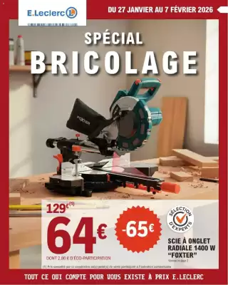 Catalogue E.Leclerc Brico (valable jusqu'au 7-02)