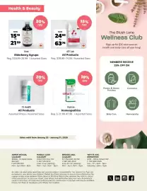 Blush Lane Organics flyer week 5 Page 5