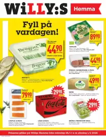 Willys Hemma reklamblad vecka 5 Sida 1
