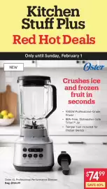 Kitchen Stuff Plus flyer week 5 Page 1