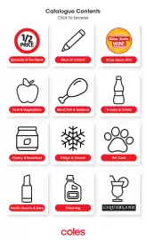 Coles catalogue week 5 Page 1