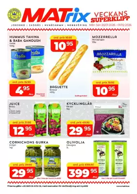 Matrix Butikerna reklamblad (giltig till och med 1-02)