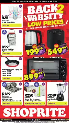 Shoprite catalogue (valid until 8-02)
