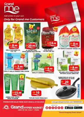 Grand Hyper Market catalogue (valid until 1-02)