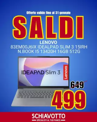 Volantino Schiavotto (valido fino al 31-01)