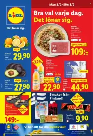 Lidl reklamblad vecka 6 Sida 1