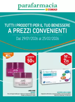 Volantino Parafarmacia Conad (valido fino al 25-02)