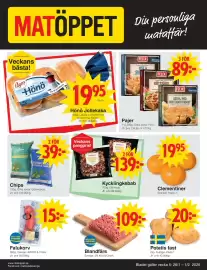Matöppet reklamblad vecka 5 Sida 1