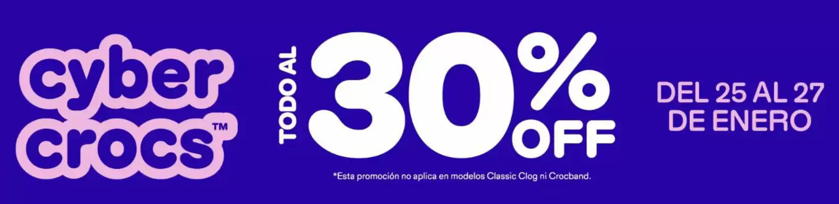 Catálogo Crocs (válido hasta 27-01)