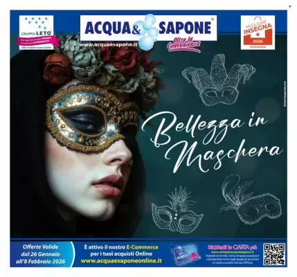 Volantino Acqua & Sapone (valido fino al 8-02)