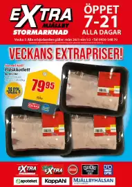 Extra Mjällby Stormarknad reklamblad vecka 5 Sida 1
