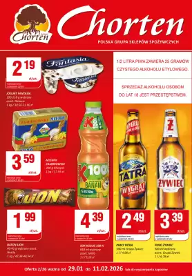 Chorten gazetka (ważność do 11-02)
