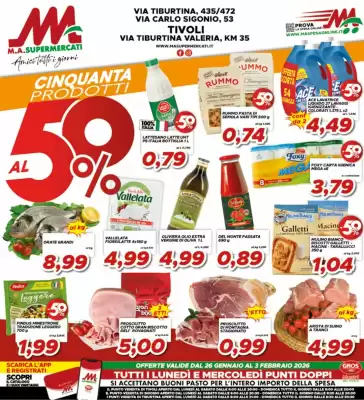 Volantino MA Supermercati (valido fino al 3-02)