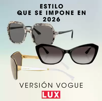 Catálogo Ópticas Lux (válido hasta 1-02)