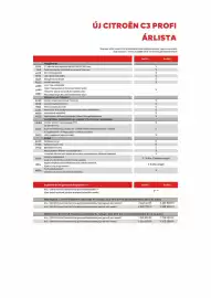 Citroën akciós újság | C3 Profi Oldal 4