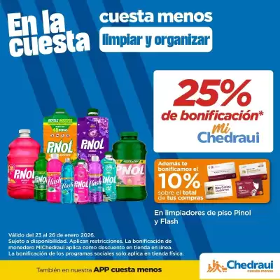 Folleto Chedraui (válido hasta 26-01)