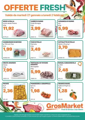 Volantino GrosMarket (valido fino al 2-02)