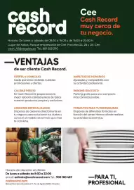 Folleto Cash Record Página 20