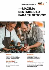 Folleto Cash Record Página 3