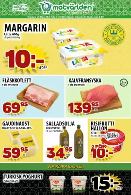 Matvärlden Tensta reklamblad (giltig till och med 1-02)