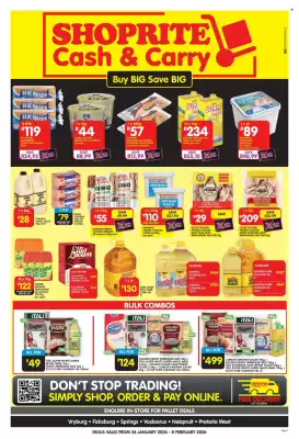 Shoprite catalogue (valid until 8-02)