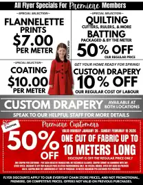 Fabricland flyer Page 2