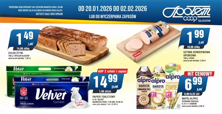 Społem gazetka (ważność do 2-02)