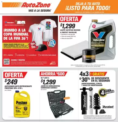 Catálogo AutoZone (válido hasta 14-02)