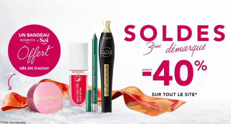 Catalogue Bourjois (valable jusqu'au 3-02)
