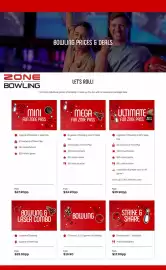 ZONE BOWLING catalogue Page 1