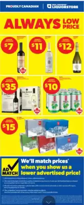 Real Canadian Liquorstore flyer (valid until 3-02)