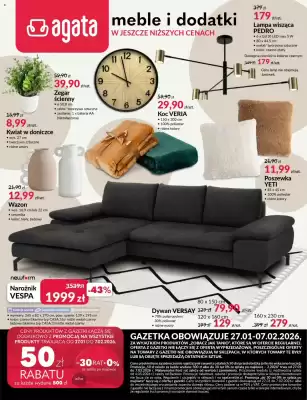 Agata Meble gazetka (ważność do 7-02)