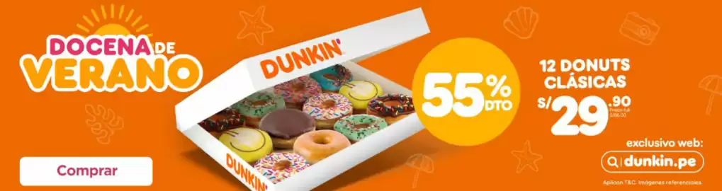 Catálogo Dunkin Donuts Página 1