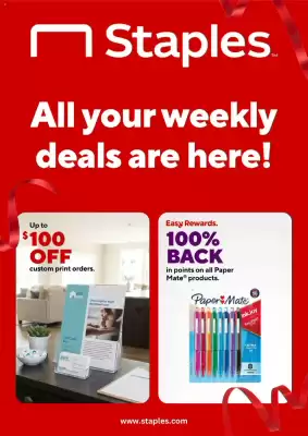 Staples weekly ad (valid until 2-02)