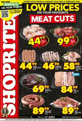 Shoprite catalogue (valid until 8-02)