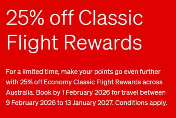 Qantas catalogue (valid until 1-02)