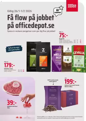 Office Depot reklamblad (giltig till och med 1-02)