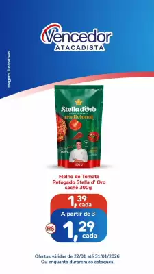 Folheto Vencedor Atacadista (válido até 1-02)