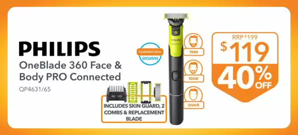 Shaver Shop catalogue Page 1