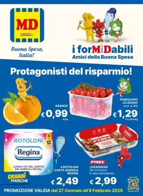 Volantino MD Discount (valido fino al 8-02)