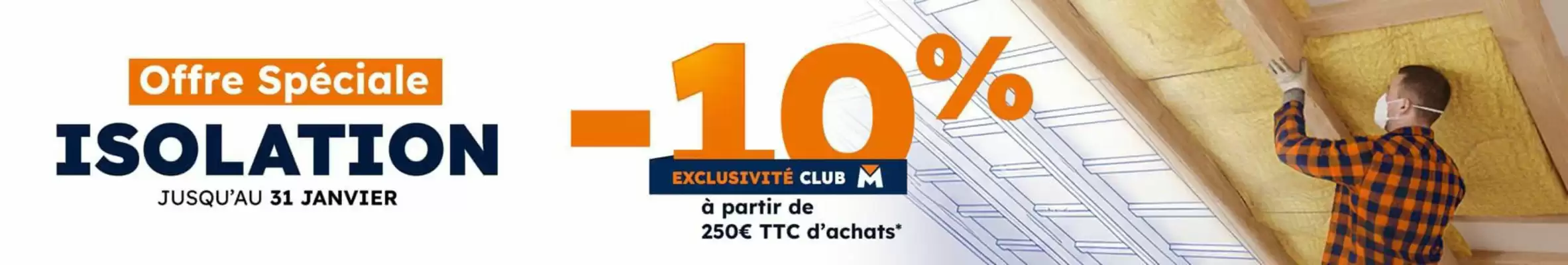 Catalogue Bricoman (valable jusqu'au 31-01)