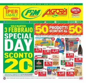 Volantino Supermercati Agorà settimana 5 Pagina 1