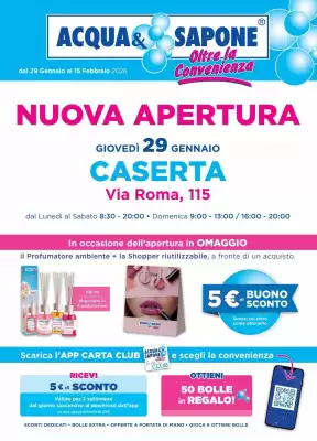 Volantino Acqua & Sapone (valido fino al 15-02)