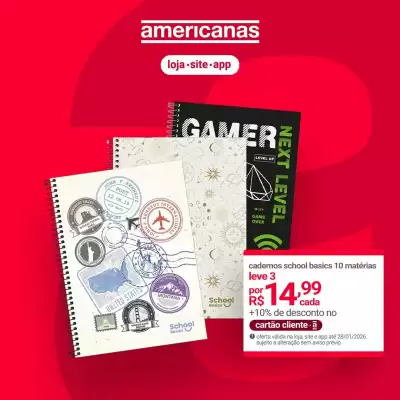 Encarte Lojas Americanas (válido até 28-01)