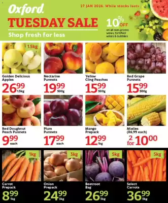 Oxford Freshmarket catalogue (valid until 27-01)
