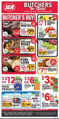 IGA weekly ad (valid until 27-01)