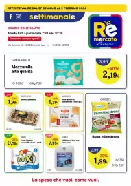 Volantino Re Mercato Lucrezia settimana 5 Pagina 1