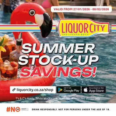 Liquor City catalogue (valid until 8-02)