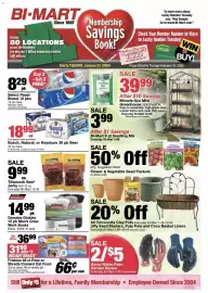 Bi-Mart weekly ad Page 1