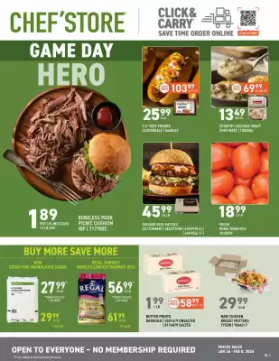 US Foods Chef's Store weekly ad (valid until 8-02)